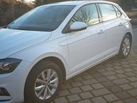 Gebraucht VW Polo Highline 95 PS (69 kW) 2018 Weiß Kleinwagen