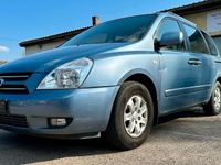 Gebraucht Kia Carnival 185 PS (136 kW) 2009 Blau Van / Kleinbus