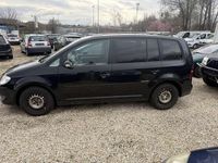 Gebraucht VW Touran Highline 105 PS (77 kW) 2008 Schwarz Van / Kleinbus