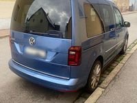 Gebraucht VW Caddy Edition 150 PS (110 kW) 2018 Blau Van / Kleinbus