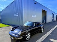 Gebraucht Porsche 911 Carrera 4 Cabriolet 250 PS (183 kW) 1990 Schwarz Cabrio