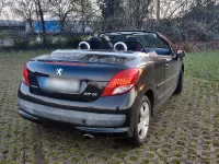 Gebraucht Peugeot 207 CC 111 PS (81 kW) 2012 Schwarz Cabrio