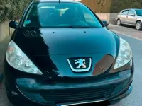 Gebraucht Peugeot 206+ 75 PS (55 kW) 2009 Schwarz Kleinwagen