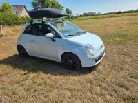 Gebraucht Fiat 500 Lounge 101 PS (74 kW) 2009 Blau Cabrio