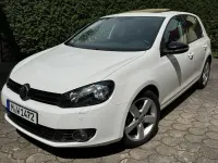Gebraucht VW Golf VI Style 105 PS (77 kW) 2011 Weiß Kleinwagen