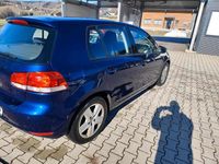 Gebraucht VW Golf VI 122 PS (89 kW) 2009 Blau Kleinwagen