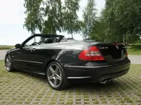 Gebraucht Mercedes CLK63 AMG Exclusive 481 PS (353 kW) 2008 Schwarz Cabrio