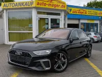 Używany Audi A4 S-Line 190 KM (139 kW) 2019 Czarny Sedan/Limuzyna