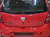 Gebraucht Dacia Sandero 75 PS (55 kW) 2009 Rot Kleinwagen