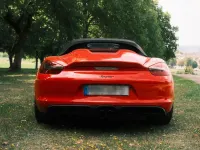 Gebraucht Porsche Boxster Spyder 375 PS (275 kW) 2016 Rot Cabrio