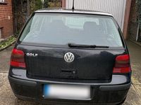 Gebraucht VW Golf IV 2002 Schwarz Kleinwagen