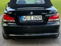 Gebraucht BMW 118 Cabriolet 143 PS (105 kW) 2009 Schwarz Cabrio