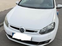 Gebraucht VW Golf VI 102 PS (75 kW) 2010 Weiß Kleinwagen