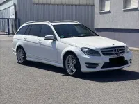 Gebraucht Mercedes C200 AMG line 184 PS (135 kW) 2013 Weiß Limousine