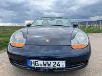 Usata Porsche Boxster 204 CV (150 kW) 1997 Blu Cabrio