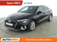 Używany Audi A3 Advanced 150 KM (110 kW) 2020 Czarny Sedan/Limuzyna