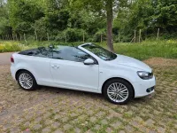 Brugt VW Golf Cabriolet 160 HK (117 kW) 2014 Hvid Cabriolet