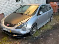 Brugt Honda Civic 110 HK (80 kW) 2004 Sølv Coupe