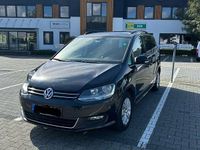 Gebraucht VW Sharan 140 PS (102 kW) 2014 Schwarz Van / Kleinbus