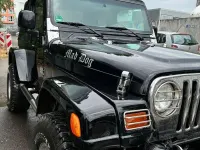 Gebraucht Jeep Wrangler Sahara 177 PS (130 kW) 1998 Schwarz SUV