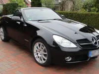 Gebraucht Mercedes SLK200 184 PS (135 kW) 2008 Schwarz Cabrio