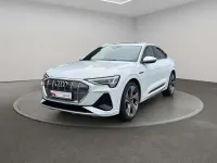 Gebraucht Audi e-tron S-Line 300 kW (408 PS) 2022 Gletscherweiß metallic SUV