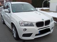 Gebraucht BMW X3 M Sport 184 PS (135 kW) 2012 Weiß SUV