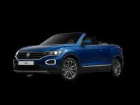 Gebraucht VW T-Roc Cabriolet Style 150 PS (110 kW) 2021 Blau Cabrio