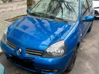 Gebraucht Renault Clio 58 PS (42 kW) 2007 Blau Kleinwagen