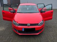 Gebraucht VW Polo 2010 Rot Kleinwagen