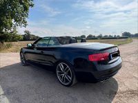 Gebraucht Audi A5 Cabriolet S-Line 190 PS (139 kW) 2015 Schwarz Cabrio