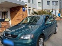 Gebraucht Opel Astra 101 PS (74 kW) 2003 Grün Kleinwagen