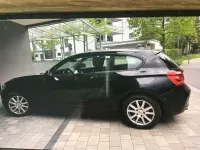 Gebraucht BMW 116 Advantage 109 PS (80 kW) 2016 Schwarz Kleinwagen