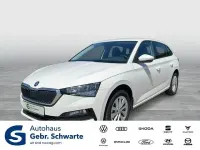 Gebraucht Skoda Scala Ambition 95 PS (69 kW) 2023 Weiß Kleinwagen
