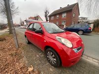 Gebraucht Nissan Micra 65 PS (47 kW) 2010 Rot Kleinwagen