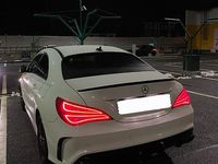 Gebraucht Mercedes CLA200 AMG line 156 PS (114 kW) 2015 Weiß Coupé