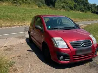 Gebraucht Citroën C2 60 PS (44 kW) 2009 Rot Kleinwagen