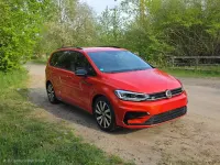Gebraucht VW Touran Highline 150 PS (110 kW) 2018 Orange Van / Kleinbus