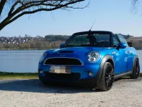 Gebraucht Mini Cooper S Cabriolet 184 PS (135 kW) 2010 Blau Cabrio