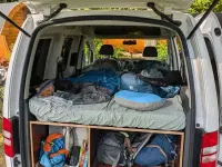 Gebraucht VW Caddy Cup 102 PS (75 kW) 2014 Weiß Van / Kleinbus