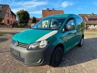 Second-hand VW Caddy Startline 75 CP (55 kW) 2013 Verde Monovolum