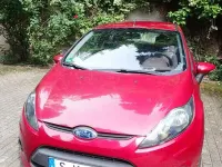 Gebraucht Ford Fiesta Trend 82 PS (60 kW) 2009 Rot Limousine