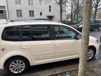 Gebraucht VW Touran 154 PS (113 kW) 2012 Weiß Van / Kleinbus