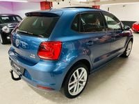 Gebraucht VW Polo Highline 110 PS (80 kW) 2016 Blau Kleinwagen