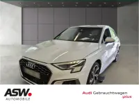 Gebraucht Audi A3 Sportback e-tron S-Line 204 PS (150 kW) 2022 Gletscherweiß metallic Kleinwagen