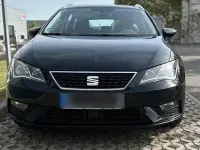 Gebraucht Seat Leon Style 125 PS (91 kW) 2017 Schwarz Kombi