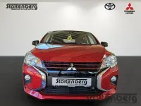 Gebraucht Mitsubishi Space Star Select+ 71 PS (52 kW) 2024 Amarena rot/piano schwarz (m) Kleinwagen