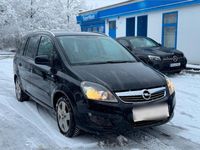 Gebraucht Opel Zafira 110 PS (80 kW) 2012 Schwarz Van / Kleinbus