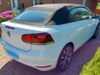 Gebraucht VW Golf Cabriolet Life 105 PS (77 kW) 2014 Weiß Cabrio