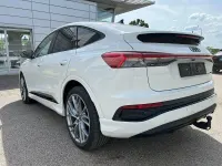 Gebraucht Audi Q4 Sportback e-tron S-Line 150 kW (204 PS) 2024 Gletscherweiß metallic SUV